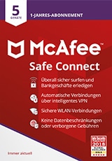 McAfee Safe Connect